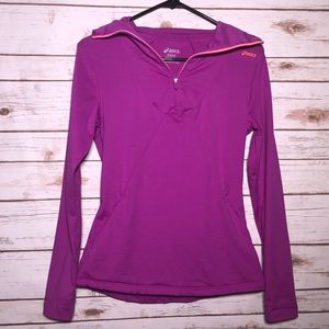 Asics Thermapolis LT 1/4 Zip Long Sleeve Pullover